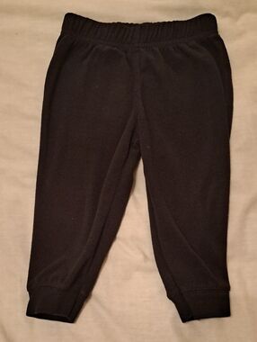 Black Flannel Baby Pants - Carter's 18 Months